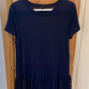 J.Crew navy blue tunic